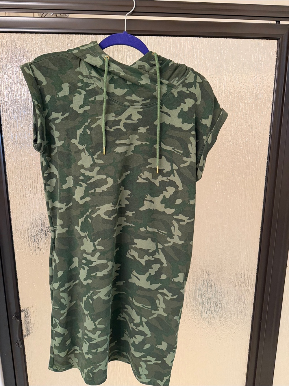 Sundays Camo hooded dress size 0